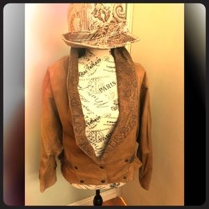 Winlet vtg leather coat